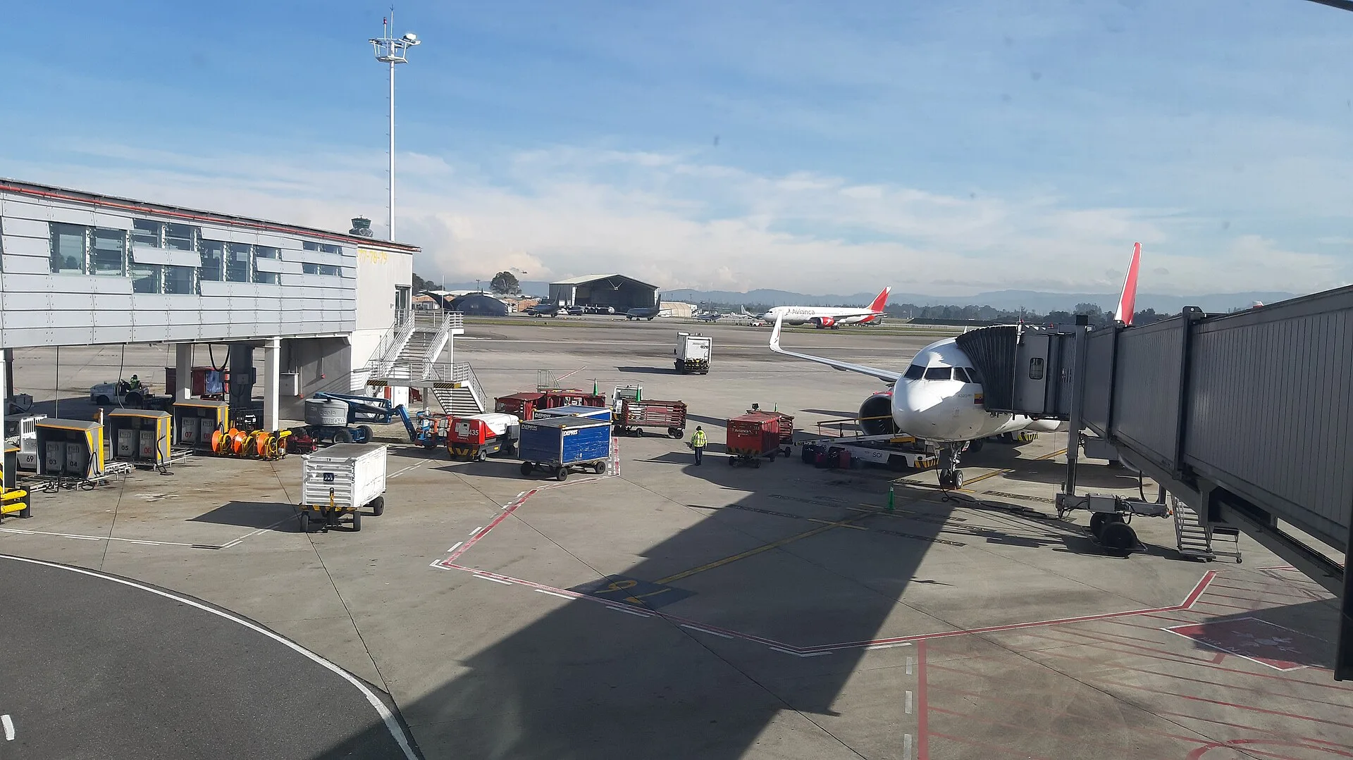 La déclaration douanière à l'aéroport El Dorado de Bogotá
